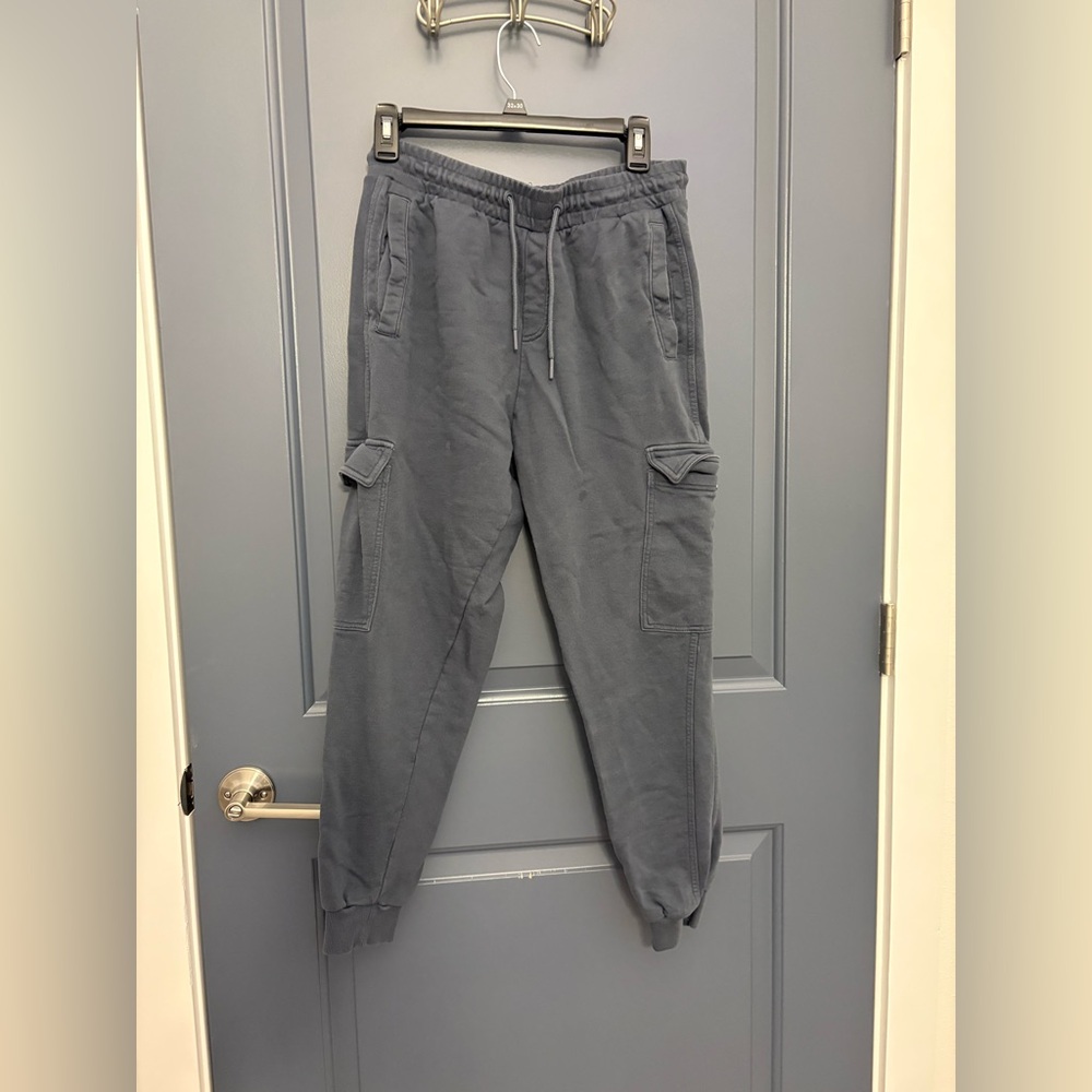 Gymshark Slate Men’s or women’s Cargo Pants 100% cotton. Gym/workout